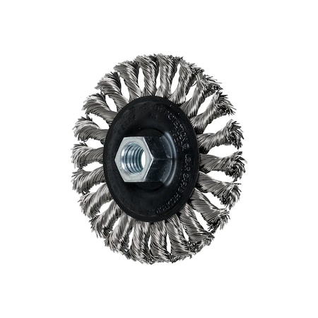 Pferd Standard Knot Wheel, .020SS Wire, 4 82284